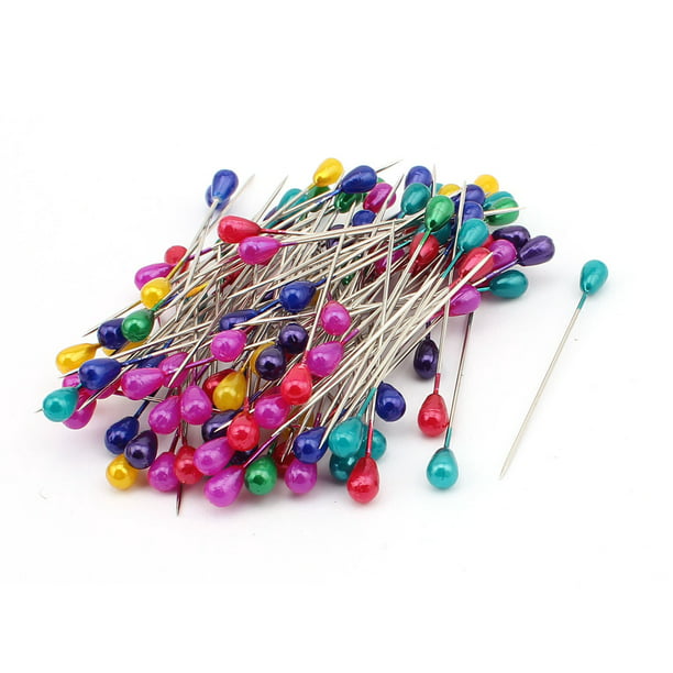 Large Multi Colors Pearl Headed Pins Dress Making Weddings Party,Measuring Tape,